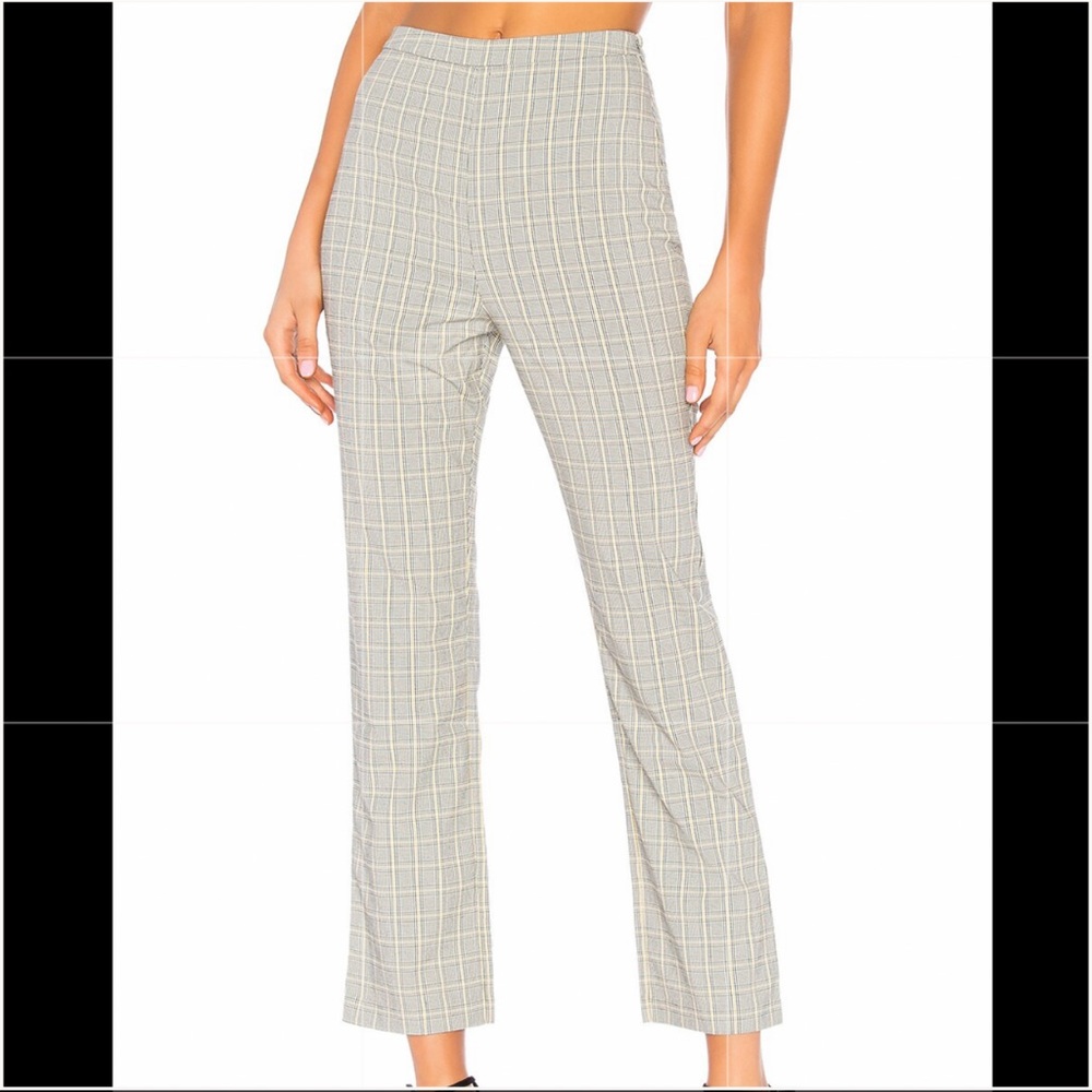 BLACK & YELLOW PLAID PANT • PRIVACY PLEASE
